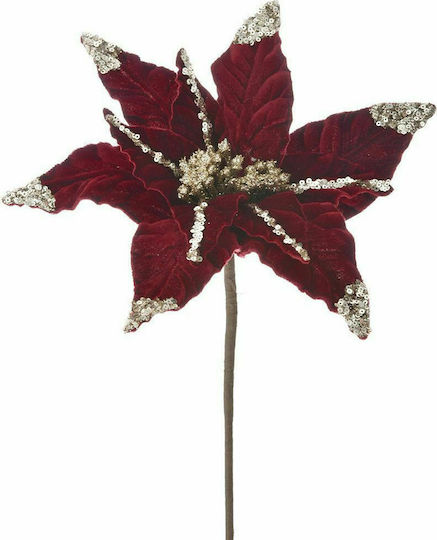 Iliadis Weihnachtsdekoration Alexandrinischer Länge 25cm. Alexandriner Weihnachtsstern 4Stück