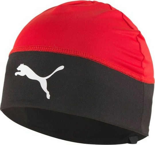 Liga Beanie Beanie Knitted in Red color