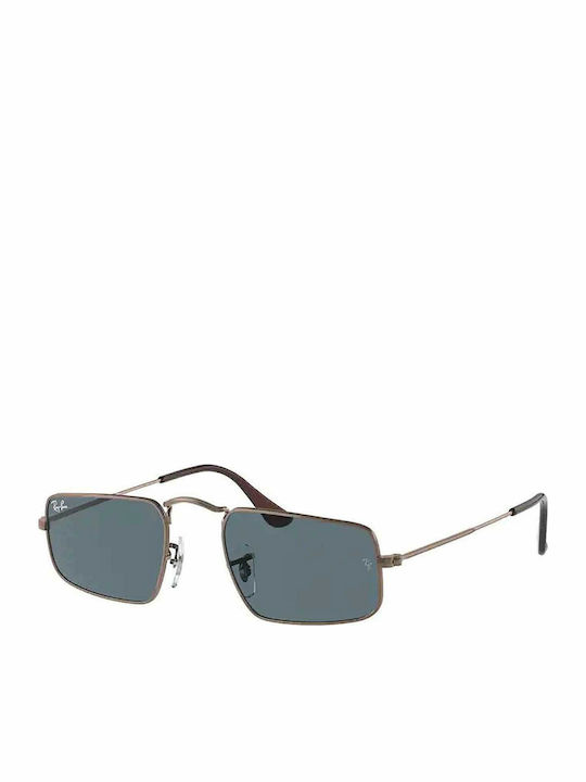 Ray Ban Julie Unisex Sonnenbrille mit Braun Met...