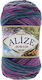 Alize Acrilyc Knitting Yarn Diva Burcum Batik 3...