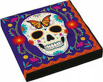 Party Napkins Day of the Dead 16τμχ Blue 16pcs