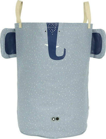 Trixie Kinder Aufbewahrungskorb aus Stoff Mrs. Elephant Gray 40x40x60cm 1Stück