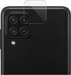Blue Star Lens Kameraschutz Gehärtetes Glas für das Galaxy A22 5G