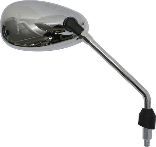 Piaggio Motorcycle Mirror 1pcs Silver