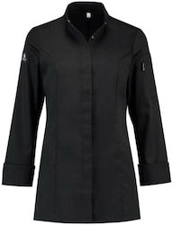 Le Nouveau Chef Coat Chef Female Black with Lon...