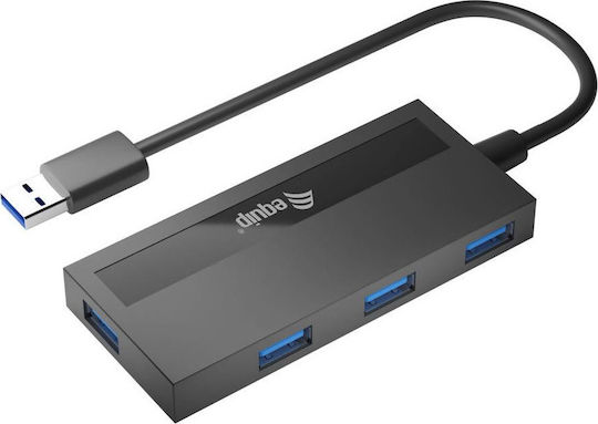 Equip USB-Hub 4 Anschlüsse USB 3.0 mit Anschluss an einen Computer USB-A