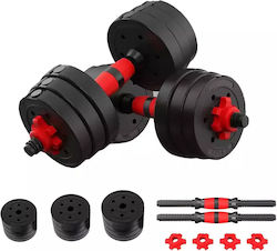 4FIZJO Dumbbell 1x20kg Dumbbell Set 2x20kg