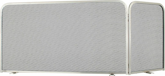Zogometal mit 2 Blättern 90x35x50cm Νίκελ Ματ