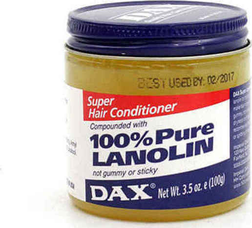 Dax Super 100% Pure Lanolin Haarspülung Für Hydratation Und Pflege 100gr