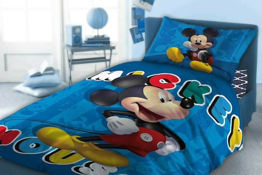 Dimcol Σετ Παιδική Παπλωματοθήκη Μονή 860