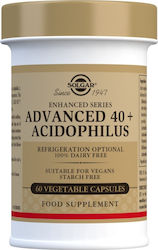 Solgar Enhanced Series Advanced 40+ Acidophilus Probiotika 60 veg. Kappen