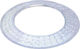 Biofan Chimney Rosette Collar Galvanized 150mm White