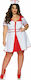 Leg Avenue Hospital Honey Nurse Costume Секси Костюм Медицинска сестра