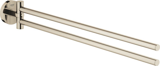 Grohe Essentials Ράγα Μπάνιου Διπλή Επιτοίχια με Βίδες 43.9x43.9cm Μπρονζέ Grohe Essentials Ράγα Μπάνιου Διπλή Επιτοίχια με Βίδες 43.9x43.9cm Μπρονζέ