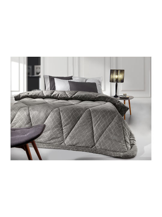 Guy Laroche Bettdecke Einzelbett 160x220cm Rebel Anthracite