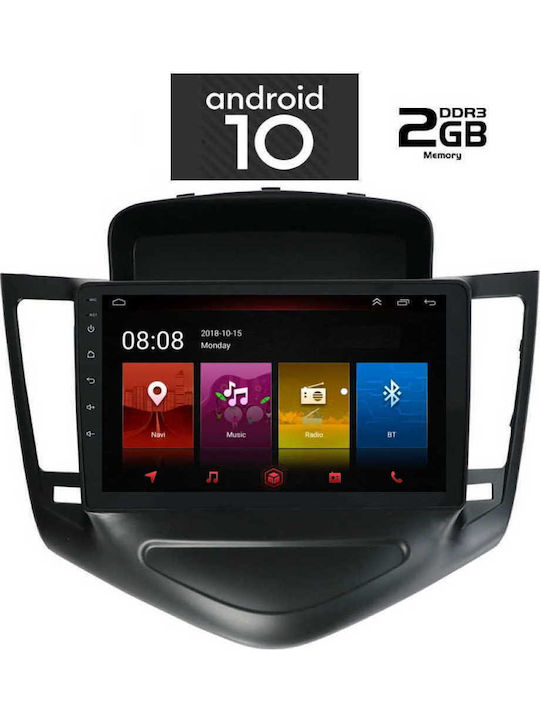 Lenovo Sistem Audio Auto pentru Audi A7 Chevrolet Cruze 2008-2012 (Bluetooth/USB/AUX/WiFi/GPS/Partitură) cu Ecran Tactil 9" IQ-AN X4725_GPS