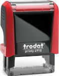 Trodat Printy 4910 Rectangular Self-Inking Text Stamp