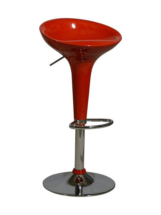 Hocker Bar Kunststoff Daisy Red 1Stück 44x38x78cm