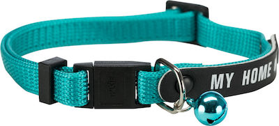 Trixie 41576 Cat Collar με Ετικέτα Διεύθυνσης Γαλάζιο Blue