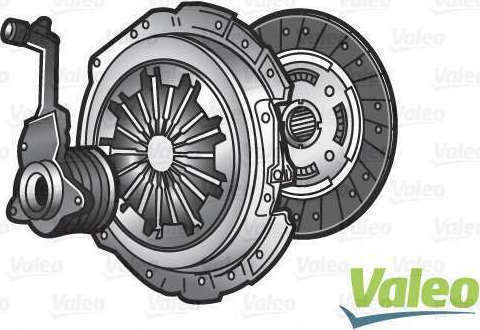 Valeo Set de ambreiaj pentru Fiat Linia 1.4 T-Jet (2007+) 120 CP