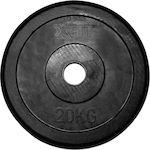 X-FIT 38201 Δίσκος Ολυμπιακού Τύπου Λαστιχένιος 1 x 20kg Φ50mm