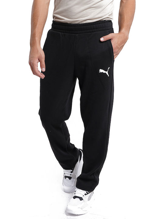 PUMA Jogginghose ohne Gummizug Schwarz