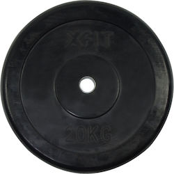 X-FIT 38201 Δίσκος Λαστιχένιος 1 x 20kg Φ28mm