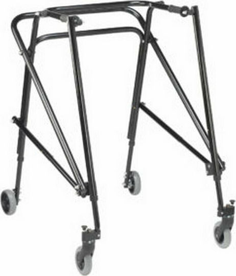 Drive Medical Nimbo XL Πτυσσόμενος Περιπατητήρας Αλουμινίου Μαύρος