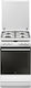 Amica 57GE3.43HZpTaDNAQ(W) Cooker 65lt W50cm. White
