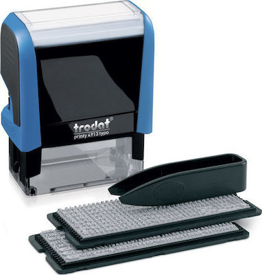 Trodat Rectangular Self-Inking DIY Stamp Kit