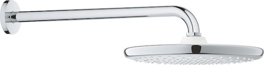 Grohe Tempesta 250 Στρογγυλή Κεφαλή Ντουζ 25cm με Βραχίονα