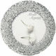 Moda Argenti Metallic Silver Photo Frame With Zirconia