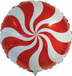 Balloon Foil Round Red 46cm