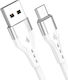 Leewello Редовна USB 2.0 до микро USB кабел Бял 1м (SJX-208) 1бр