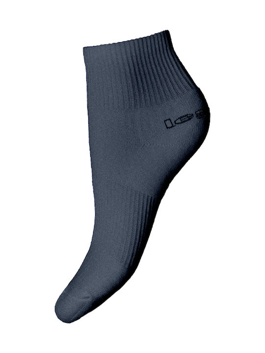 Walk Damen Einfarbige Socken Blau 1Pack