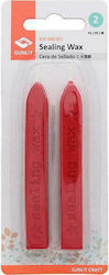 Sunlit Sealing Wax Stamp Red Set of 2 pieces 2pcs