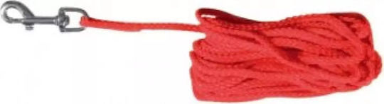 Trixie Hundeleine/Führleine Riemen Tracking Klein/Mittel Rot 5mm in Rot Farbe 15m