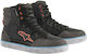 Alpinestars J-6 Canvas Παπούτσια Μηχανής Ανδρικά Αδιάβροχα Μαύρες