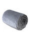 Kocoon Meleg Velvet Blanket Double 220x240cm Gray