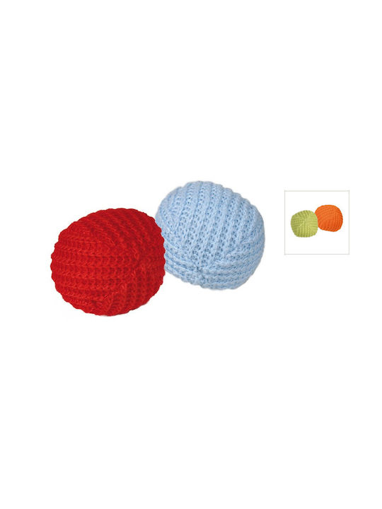 Trixie Knitted Balls Παιχνίδι Γάτας Μπάλα Σετ Πλεκτές Μπάλες Κόκκινο/ Γαλάζιο 2τμχ 2τμχ (Διάφορα Χρώματα)