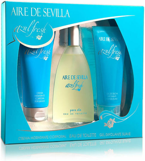 Instituto Espanol Aire de Sevilla Azul Fresh Damen Set mit Body Lotion 3Stück