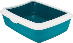 Trixie Classic Cat Basin Blue L47 x W37 x H15cm