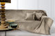 Guy Laroche Intima Sofa Throw 2 Sides Chenille 180x250cm Natural