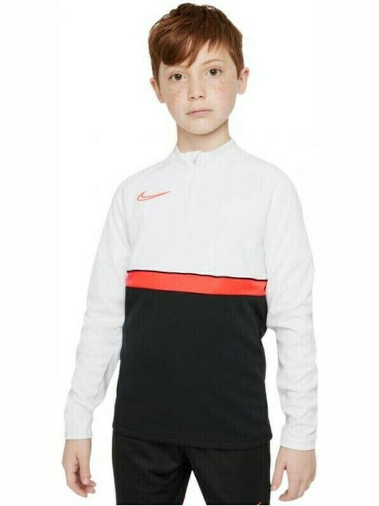 Nike Kinderhemd Dri-Fit Langarm Weiß Academy 21