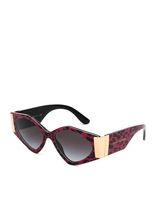 Dolce & Gabbana Women's Sunglasses with Pink Pl...