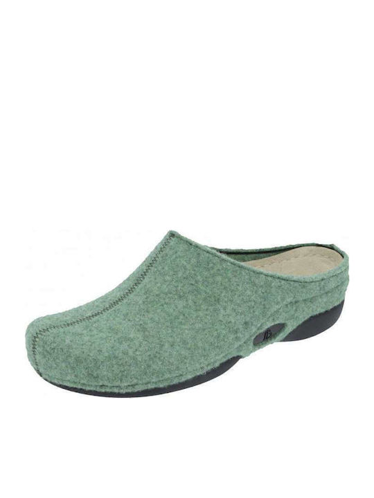 Berkemann Anatomical Women's Slippers Green