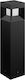 Philips MyGarden Parterre Outdoor Floor Lamp LED 8W with Warm White Light IP44 Black
