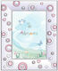 Slevori Slevori Bilderrahmen für Kinder Silber Rosa 9x13cm