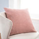 Gofis Home Decorative Pillow Case Valley from Velvet Sweet Pink 421/ 17 50x50cm.