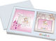 Slevori Hündchen Prinz Schloss Kinder-Fotorahmen Rosa 10x10cm